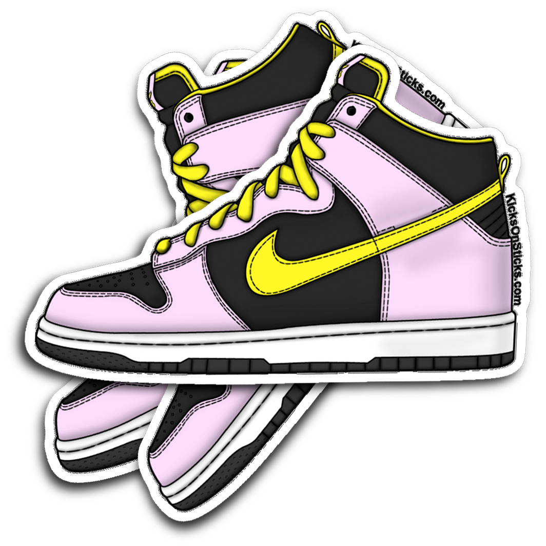 SB Dunk High "Miss Piggy" Sneaker Sticker