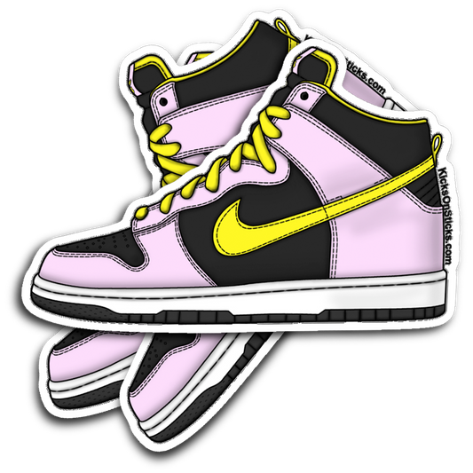 SB Dunk High "Miss Piggy" Sneaker Sticker
