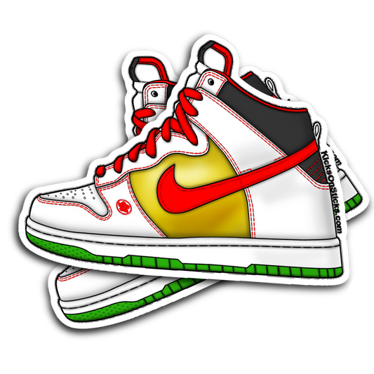 SB Dunk High "Money Cat" Sneaker Sticker