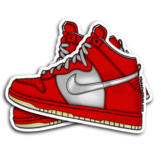 SB Dunk High "Mork & Mindy" Sneaker Sticker