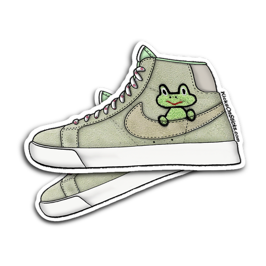 SB Blazer "Frog" Sneaker Sticker