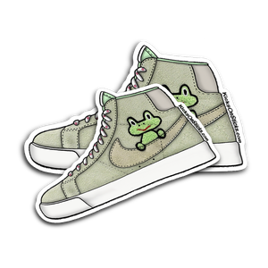 SB Blazer "Frog" Sneaker Sticker