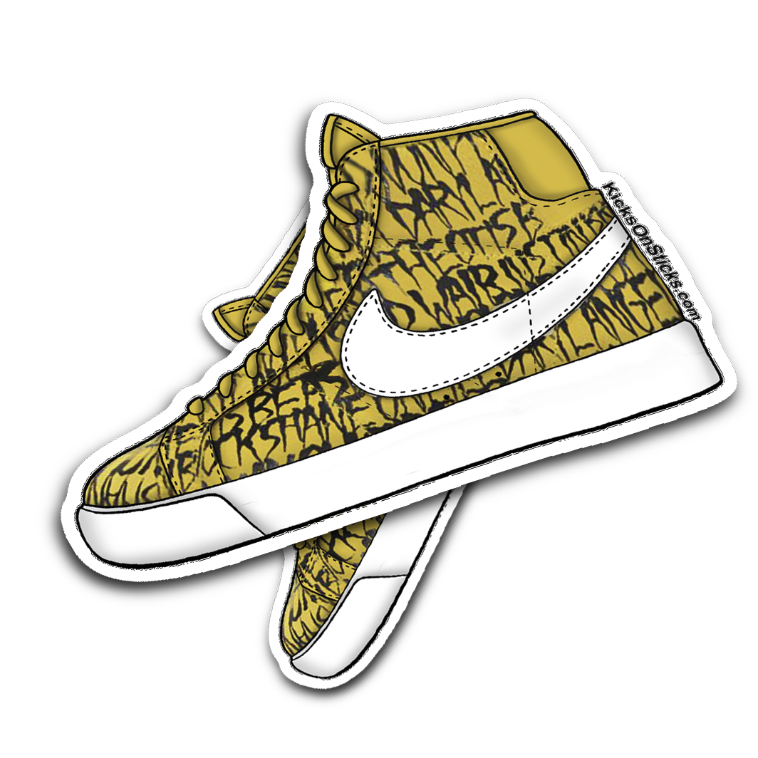SB Blazer "Necklace" Sneaker Sticker
