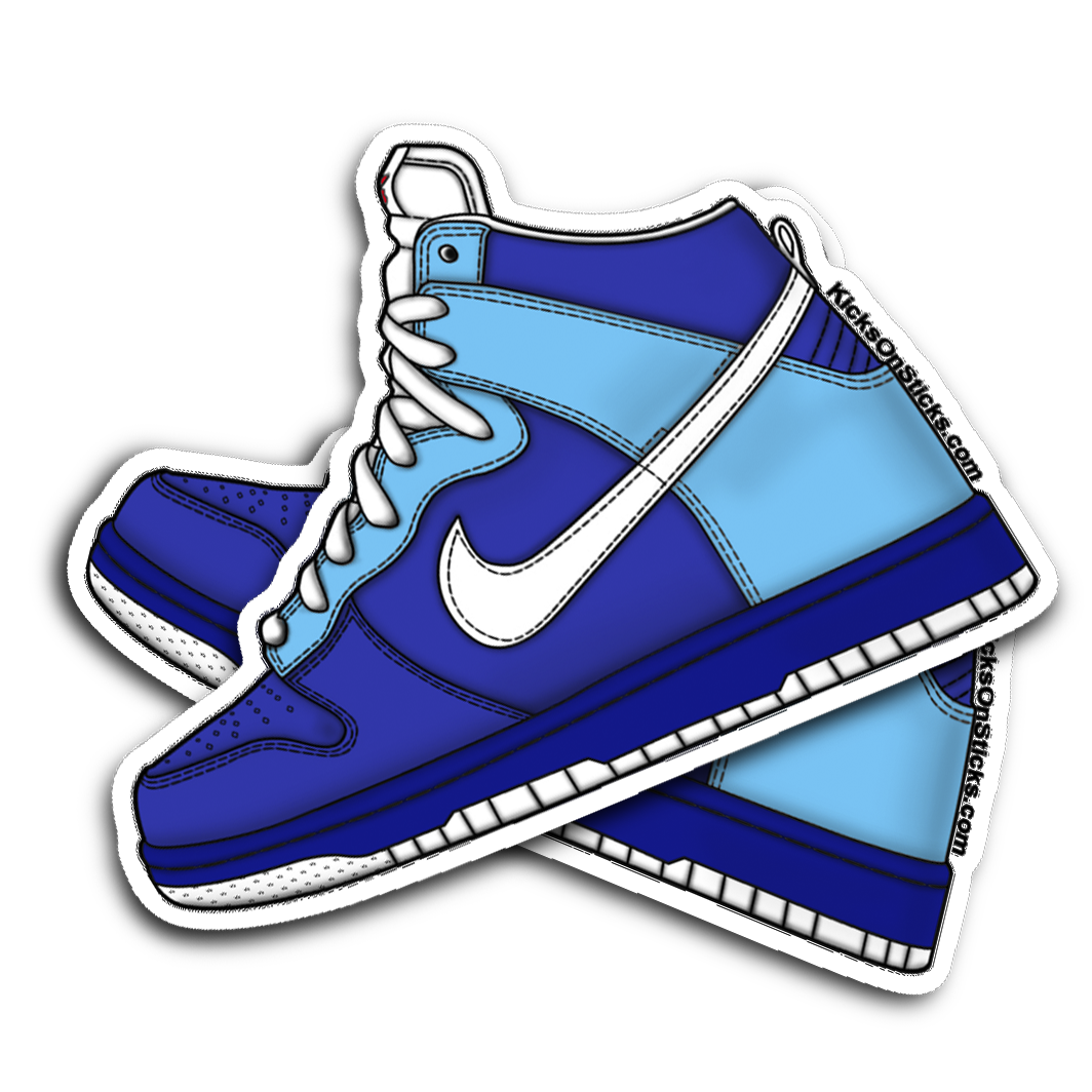 SB Dunk High "Oceanic" Sneaker Sticker