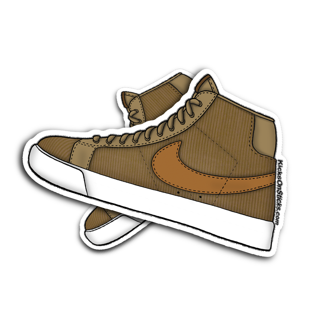 SB Blazer "Oski" Sneaker Sticker
