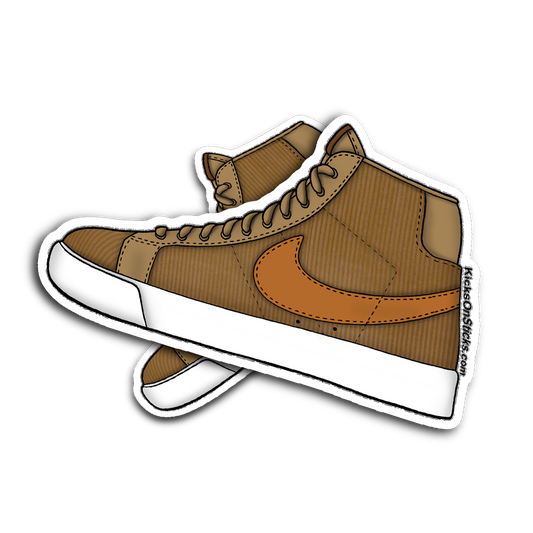 SB Blazer "Oski" Sneaker Sticker