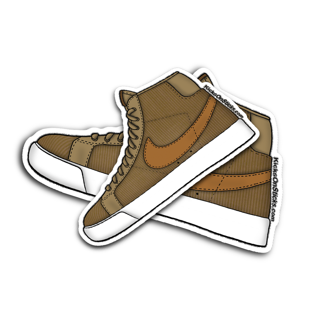 SB Blazer "Oski" Sneaker Sticker