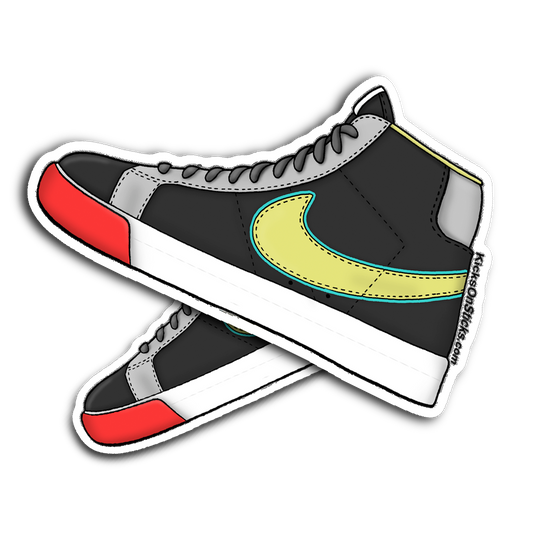SB Blazer "Pacman" Sneaker Sticker