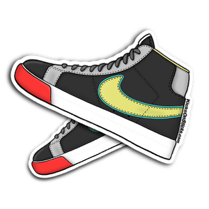 SB Blazer "Pacman" Sneaker Sticker