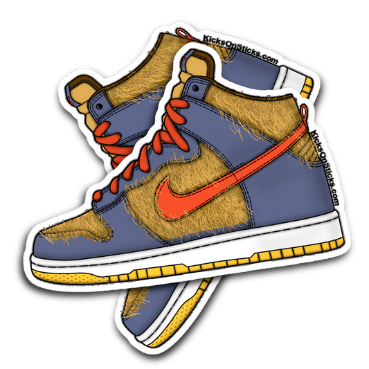 SB Dunk High "Papa Bear" Sneaker Sticker