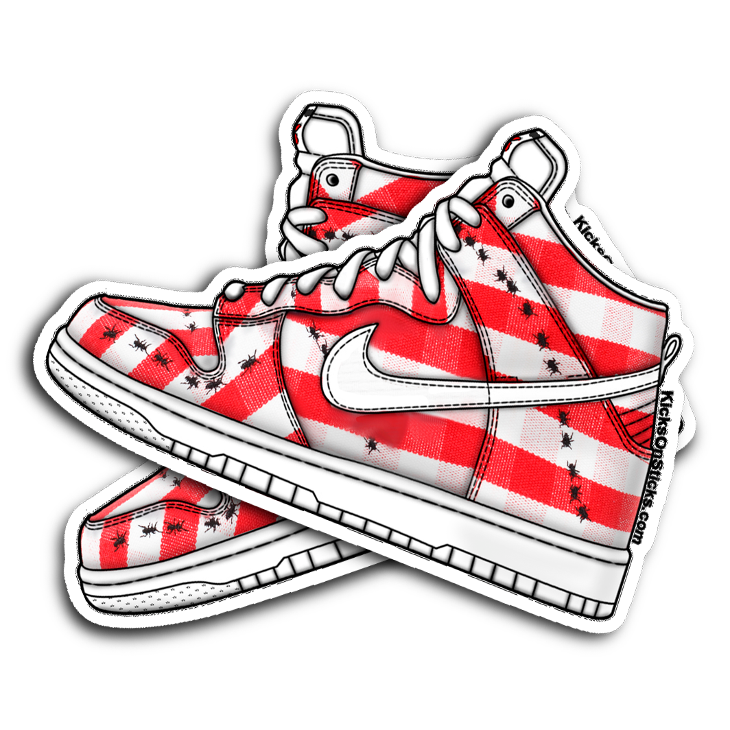 SB Dunk High "Picnic" Sneaker Sticker