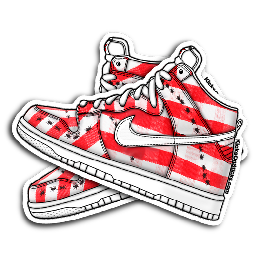 SB Dunk High "Picnic" Sneaker Sticker