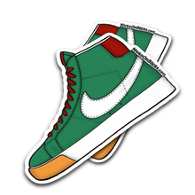 SB Blazer "Pine Green" Sneaker Sticker