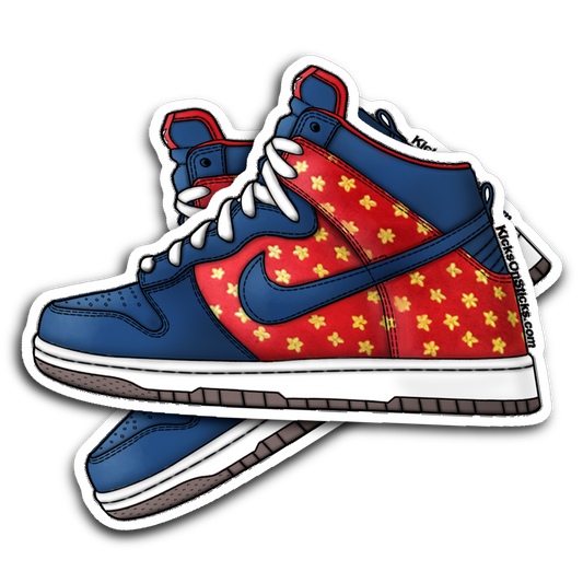 SB Dunk High "Quagmire" Sneaker Sticker