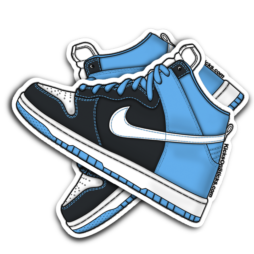 SB Dunk High "Send Help" Sneaker Sticker
