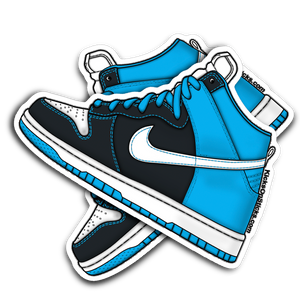SB Dunk High "Send Help" Sneaker Sticker