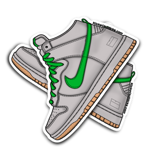 SB Dunk High "Silver Box" Sneaker Sticker