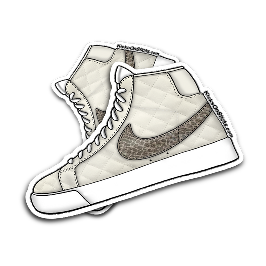 SB Blazer "Supreme White" Sneaker Sticker