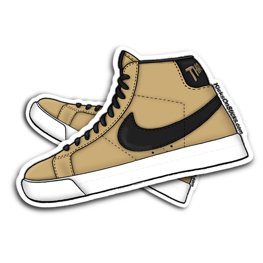 SB Blazer "Thrasher" Sneaker Sticker