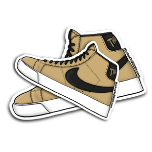 SB Blazer "Thrasher" Sneaker Sticker