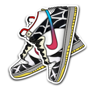 SB Dunk High "Thrashin" Sneaker Sticker