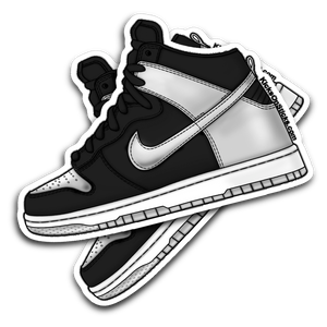 SB Dunk High "Tinman" Sneaker Sticker