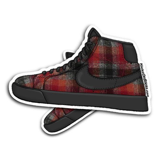 SB Blazer "Todd Jordan" Sneaker Sticker