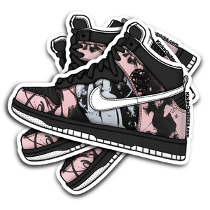 SB Dunk High "Unkle" Sneaker Sticker