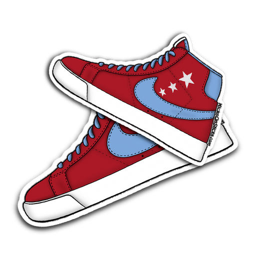 SB Blazer "Vanilla Ice" Sneaker Sticker