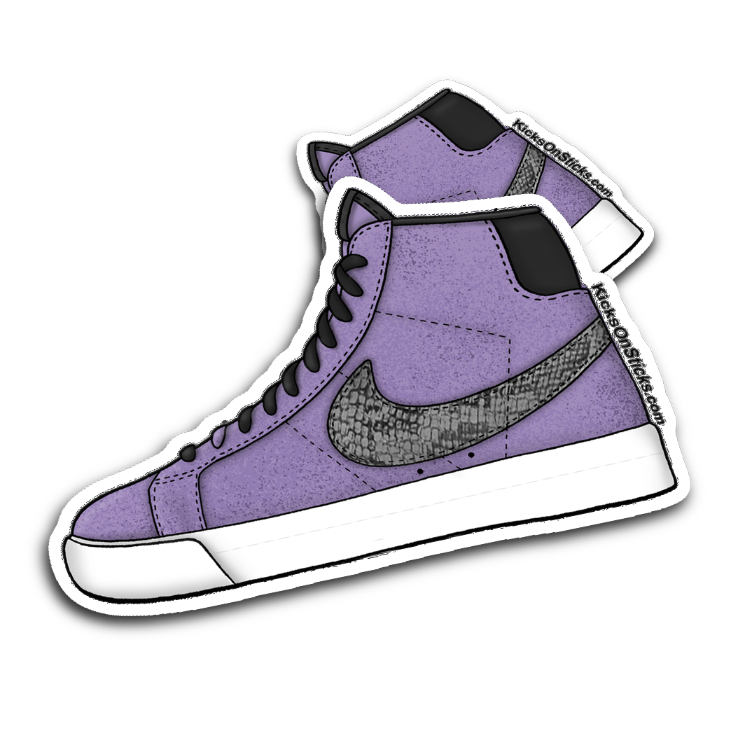 SB Blazer "Varsity Purple" Sneaker Sticker