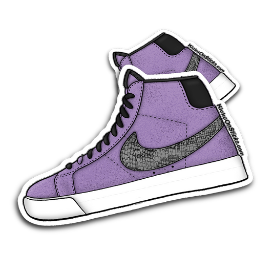 SB Blazer "Varsity Purple" Sneaker Sticker