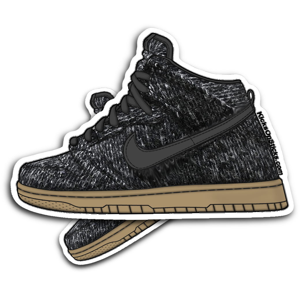 SB Dunk High "Warmth" Sneaker Sticker