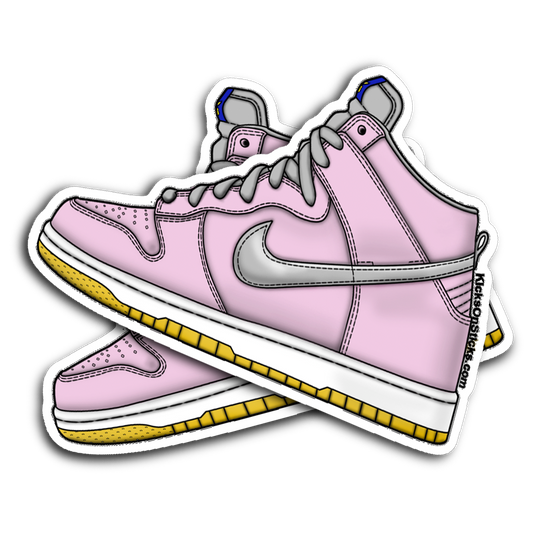 SB Dunk High "When Pigs Fly" Sneaker Sticker