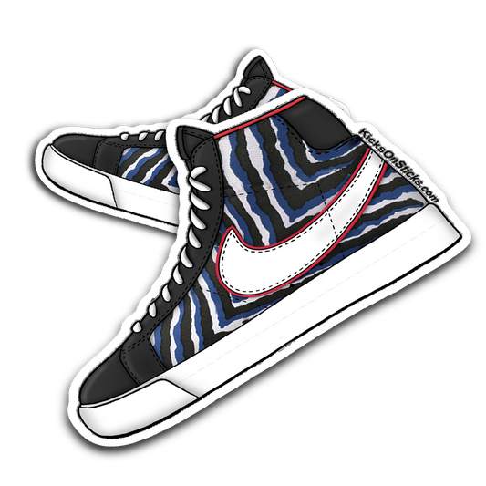 SB Blazer "Zebra" Sneaker Sticker