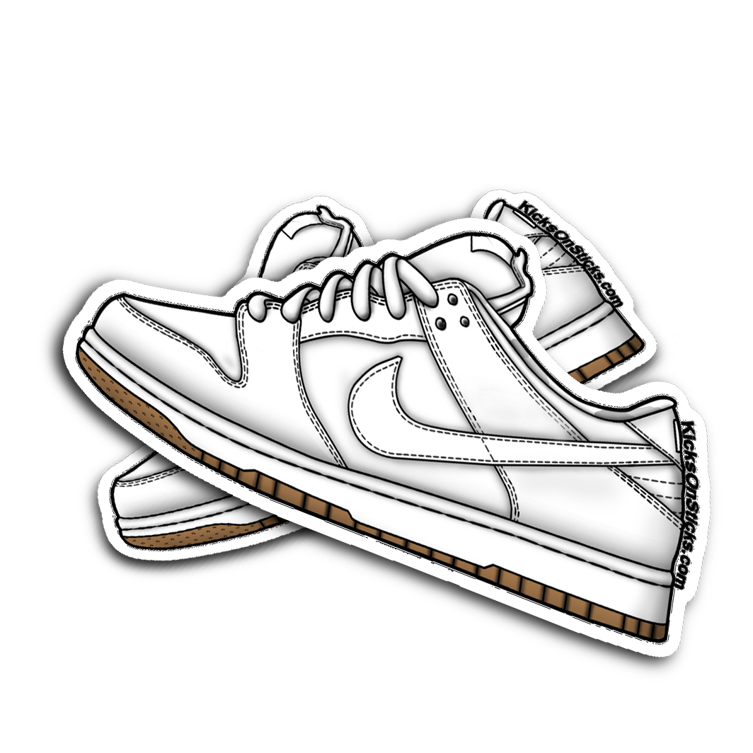 SB Dunk Low "Tokyo Canvas 2015" Sneaker Sticker