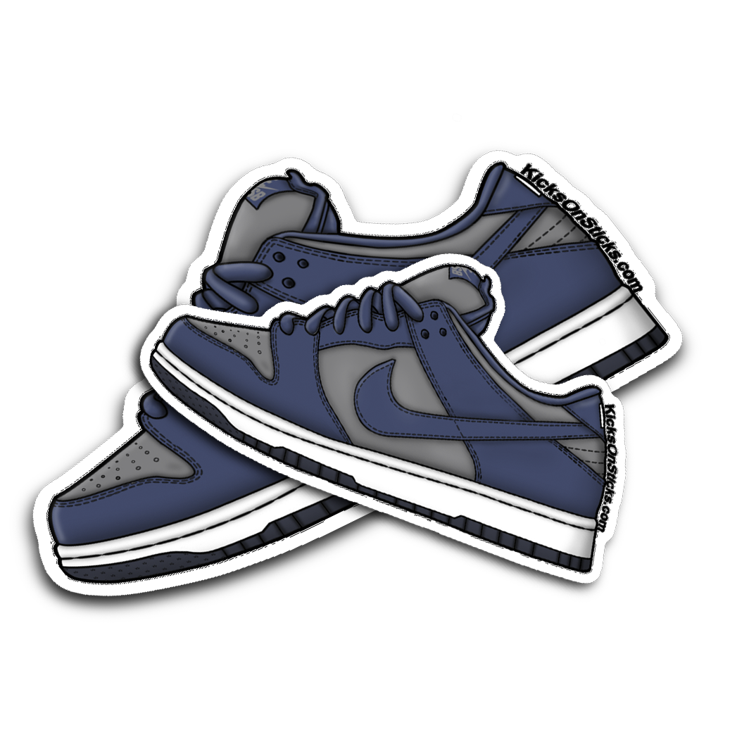 SB Dunk Low "Blue Thunder" Sneaker Sticker