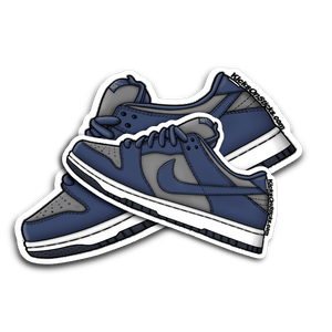 SB Dunk Low "Blue Thunder" Sneaker Sticker