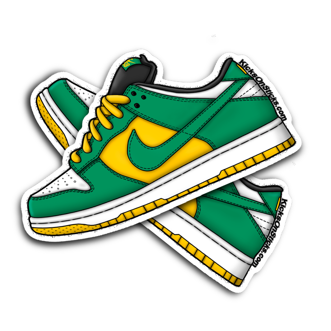 SB Dunk Low "Buck" Sneaker Sticker
