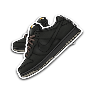 SB Dunk Low "Carhartt Black" Sneaker Sticker