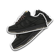 SB Dunk Low "Carhartt Black" Sneaker Sticker