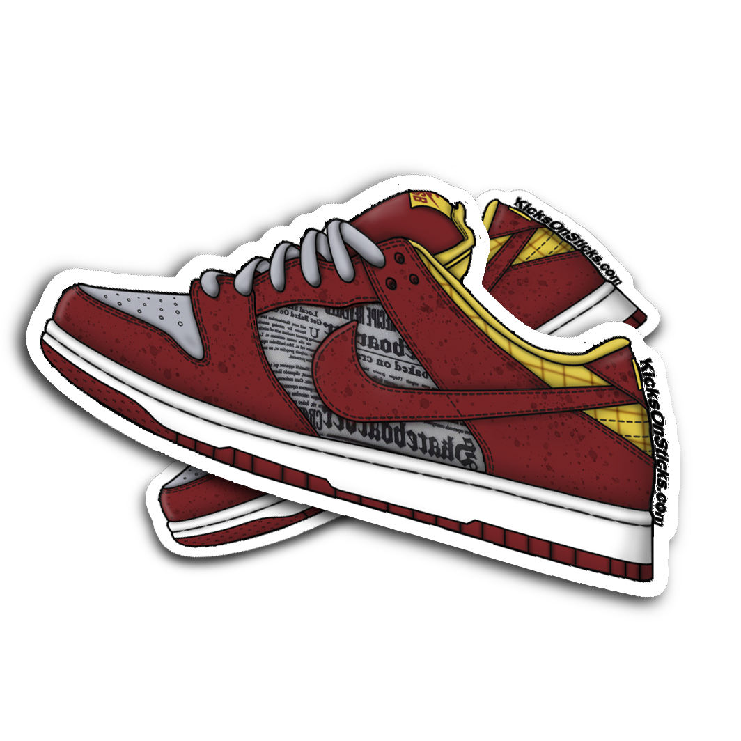 SB Dunk Low "Crawfish" Sneaker Sticker
