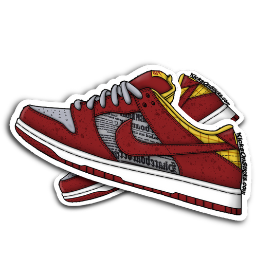 SB Dunk Low "Crawfish" Sneaker Sticker