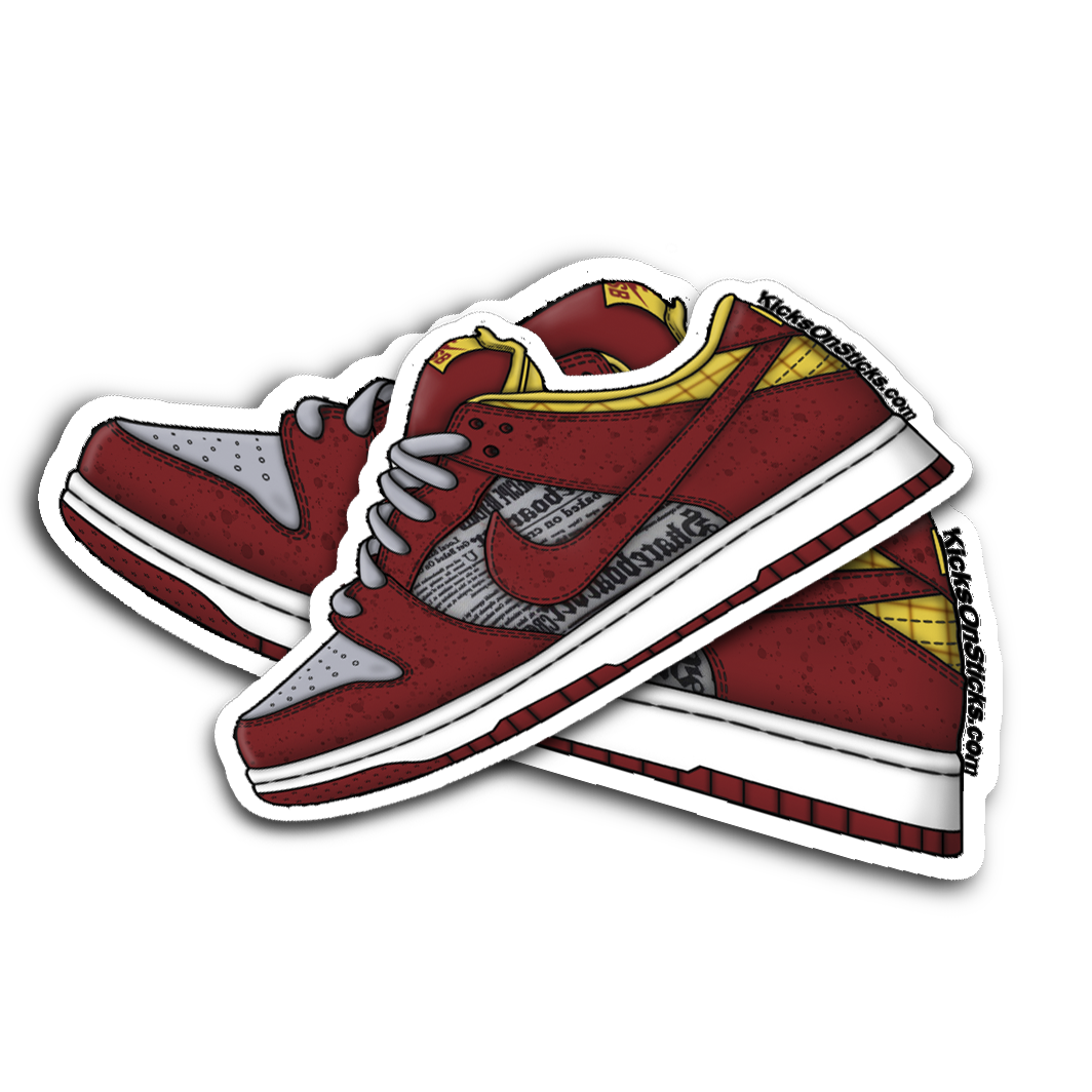 SB Dunk Low "Crawfish" Sneaker Sticker