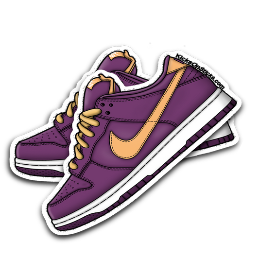 SB Dunk Low "Crown Purple" Sneaker Sticker