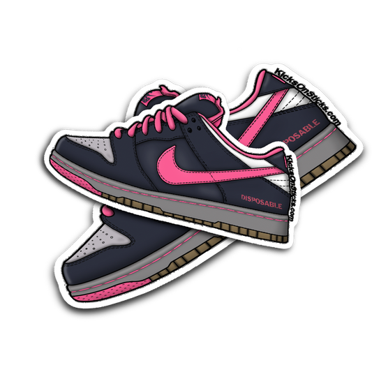 SB Dunk Low "Disposable" Sneaker Sticker