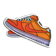 SB Dunk Low "Fire and Ice" Sneaker Sticker