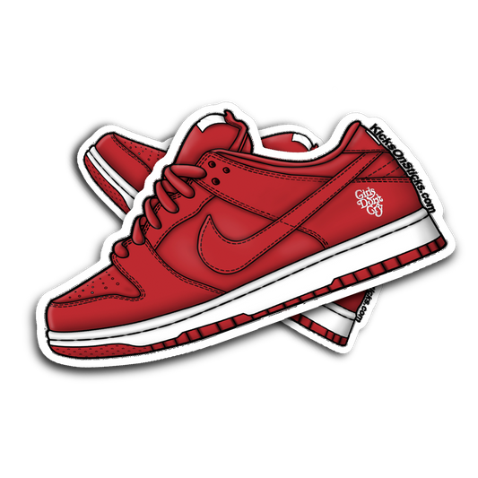 SB Dunk Low "Big Girls Dont Cry" Sneaker Sticker