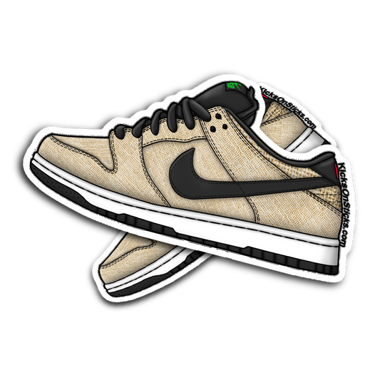 SB Dunk Low "Hemp 2016" Sneaker Sticker