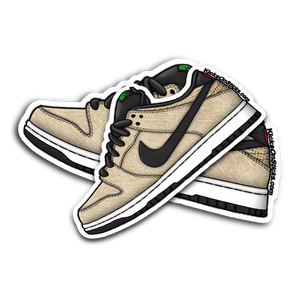 SB Dunk Low "Hemp 2016" Sneaker Sticker