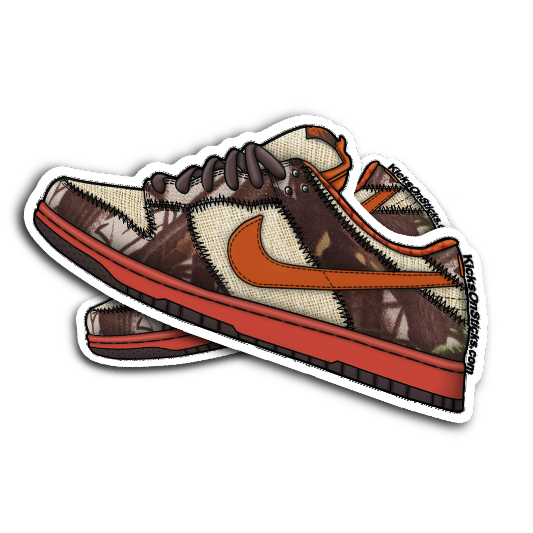 SB Dunk Low "Hunter" Sneaker Sticker